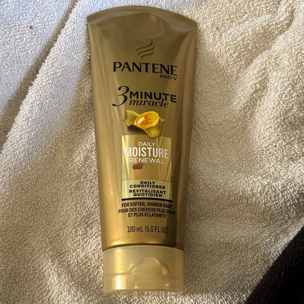 Pantene Pro-V 3 Minute Miracle Daily Moisture Renewal Hair Treatment - Gold
